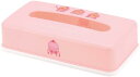 スケーター(Skater) ティッシュケース おしゃれ ティッシュボックス ティッシュカバー ティッシュペーパーストッカー ソフトパック用 こびとづかん 桃尻 TSST0-A