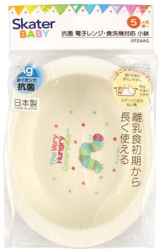 スケーター(Skater) ベビー食器 小鉢 子供用 5ヵ月頃~ 抗菌 プラスチック製 290ml はらぺこあおむし XP24AG-A