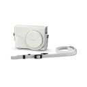 SONY デジタルカメラケース ジャケットケース Cyber-shot DSC-WX350/WX300用 ホワイト LCJ-WD/W