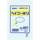 HEIKO ポリ規格袋 ヘイコーポリ No.601 紐なし 006619100 透明