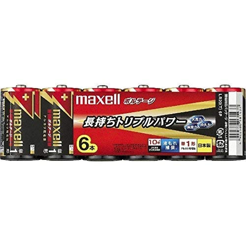 maxell 륫괥 ܥơ ñ1 6 󥯥ѥå LR20(T) 6P