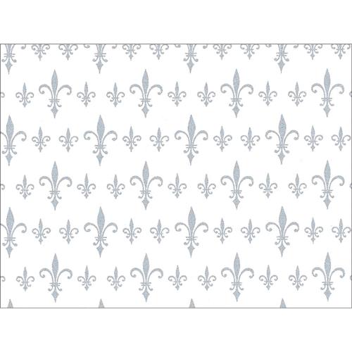 HEIKO 包装紙全判コート マドンナリリー銀 100枚入