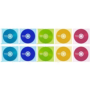 マクセル データ用3倍速対応DVD-RAM 10枚パック 4.7GB カラーミックス DRM47MIXB.S1P10SA [PC]