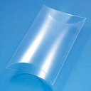 ケース販売HEIKO 箱 PVC クリスタルボックス AX-7 無地 006833700 1ケース(10枚入×40袋 合計400枚)