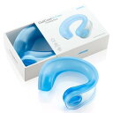 samply アウトクール U-フレックス クーリング パック ネッククーラー ハンズフリー 氷嚢 氷のう クールリング 首掛け ひんやり グッズ 暑さ対策 クールネックリング 大口径 クールダウン 野球 スポーツ 観戦 屋外作業 通勤 通学 部活 強度進化 ライトブルー