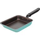 和平フレイズ 玉子焼き 卵焼き 13×18cm ガス火専用 エッグパン フライパン 目玉焼 オムレツ PFOAフリー ふっ素樹脂加工 ミント グリーン エアリー...