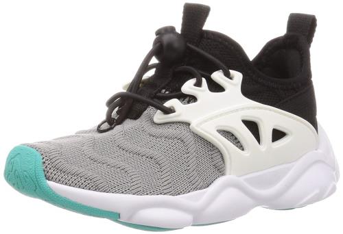 [シュンソク] スニーカー 運動靴 軽量 SL 16~25cm 2E キッズ 男の子 女の子 DSL 0140 グレー/ブラック 23.5 cm