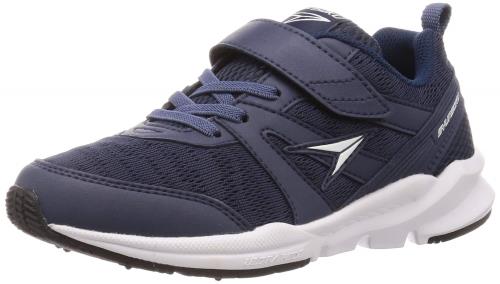 [シュンソク] スニーカー キッズ 男の子 女の子 子供靴 幅広 軽量 15~25cm 3E 2E SJJ 6380 6390 6400 6410 6420 9570 ダークネイビー 23.5 cm