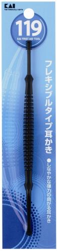 貝印 119 フレキシブルタイプ耳かき(黒) 貝印 119 フレキシブルタイプ耳かき(黒)