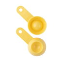 貝印(Kai Corporation) KAI おいてはかれる 計量スプーン 大さじ 小さじ 食洗機 対応 リトルシェフクラブ イエロー KAI KITCHEN...