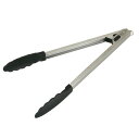 貝印 KAI 調理用 ナイロン トング 28cm ロック式 食洗機 対応 KAI KITCHEN シルバー 日本製 DH8083