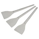貝印 KAI お好み焼き もんじゃ ステンレス ヘラ 3本 セット 食洗機 対応 KAI KITCHEN シルバー 日本製 DH8151