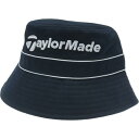 テーラーメイド(TAYLOR MADE) M ラインドバケットハット ネイビー サイズ:58cm メンズ バイザー 25SS UN559