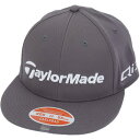 テーラーメイド(TAYLOR MADE) ツアーフラットビル グレー サイズ:フリー(57~59cm) メンズ バイザー 25SS TK203