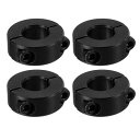 PATIKIL 4個入り シャフトカラー ダブルスプリット 軸カラー セットカラー ロックカラー 内径16mm 外径35mm 幅12mm クランプカラー セット...