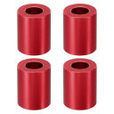 PATIKIL M8アルミニウムスペーサー 4個セット メタルスペーサーアルミニウム8.2mm ID x 16mm OD x 20mm L アルミニウムスペーサ...