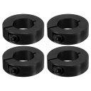 PATIKIL 4個入り シャフトカラー シングルスプリット 軸カラー セットカラー ロックカラー 外径40mm 内径20mm 幅11mm セットスクリュー付き...