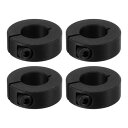 PATIKIL 4個入り シャフトカラー シングルスプリット 軸カラー セットカラー ロックカラー 外径36mm 内径18mm 幅13.0mm セットスクリュー...