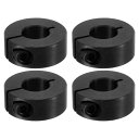 PATIKIL 4個入り シャフトカラー シングルスプリット 軸カラー セットカラー ロックカラー 外径34mm 内径15mm 幅13.0mm セットスクリュー...