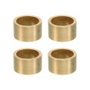 PATIKIL M16真鍮スペーサー 4個セット メタルスペーサー真鍮16mm 内径 x 20mm 外径 x 15mm 長さ 5/8またはM16ねじ用 スペーサ...