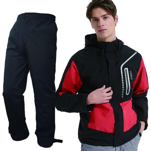 [アラシヤマ] ゴルフ レインウェア メンズ カッパ 作業用 レインスーツ 上下セット 防水・防風・ 軽量..