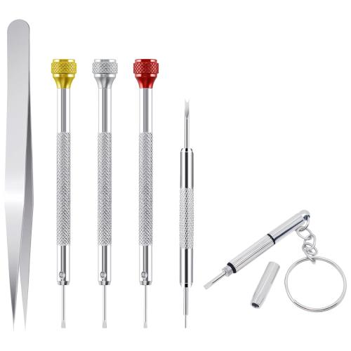 サムコス 腕時計バンド調整 ベルト 交換/修理 工具 サイズ調整 バネ外し メンテナンス専用 時計用 清掃..