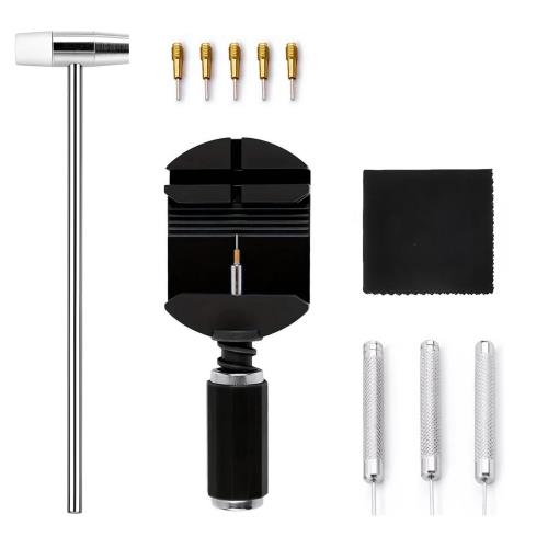 サムコス 腕時計バンド調整 時計工具セット ウォッチ修理 工具 腕時計ベルト交換 サイズ調整 バネ外し ..