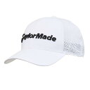 テーラーメイド(TAYLOR MADE) M パンチングキャップ ホワイト サイズ:フリー(57~59cm) メンズ バイザー 25SS UN554