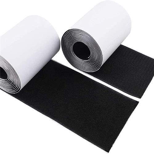 面ファスナー 両面テープ付き ベルクロ 強力 粘着力強い オス メス 防水 耐熱 DIY用 網戸用 車用 業務..