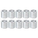 PATIKIL M8アルミスペーサー 10個セット 金属スペーサー アルミニウム製 8.2mm内径×12mm外径×12mm長 5/16またはM8ネジボルト用の丸...