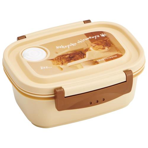 スケーター(Skater) ラク軽 軽い 弁当箱 S 430ml レンジ対応 シール容器 保存容器 茶太郎ときなこ XPM3-A