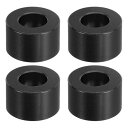 PATIKIL M10アルミニウムスペーサー 4個セット メタルスペーサーアルミニウム10.5mm ID x 20mm OD x 12mm L アルミニウムスペ...