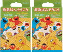 スケーター 救急 ばんそうこう セサミストリート Mサイズ 40枚 (20枚入×2セット) 絆創膏 日本製 QQB1-A