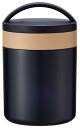 スケーター (skater) 保温 保冷 スープジャー 300ml レトロフレンチ ブラック LJFC3