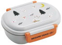 スケーター(Skater) 子供用 お弁当箱 1段 360ml 中子付き(おかず容器) ふわっと盛れるドーム型 キッズランチ 抗菌加工 日本製 めがねうさぎ 男の子 女の子 QAF2BAAG(3)
