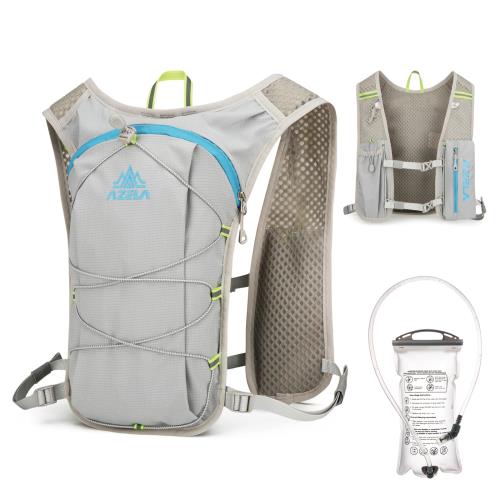 [TRIWONDER] トレイルランニング リュック 7L ランニング バッグ ソフトフラスク対応 反射ベスト 通気..