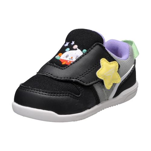 [シュンソク] ベビーシューズ いないいないばあっ！ 足育 脳トレ 12~15cm 3E SJB 1790 ブラック 14.0 cm