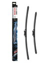 BOSCH(ボッシュ) 輸入車用 フラットワイパーブレード エアロツイン車種専用 600/475mm A620S(2)