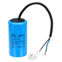PATIKIL CBB60 30uF ランニングコンデンサ AC 450V 2線式 50/60Hz シリンダー 93x50mm エアコンプレッサーモーター 洗濯...