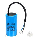 PATIKIL CBB60 35uF ランニングコンデンサ AC 450V 2線式 50/60Hz シリンダー 93x50mm エアコンプレッサーモーター 洗濯...