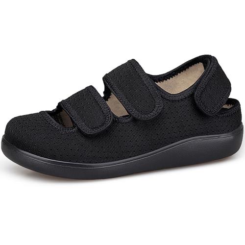 [ZUSERIS] 介護シューズ 介護用 サンダル マジックテープ シニアシューズ 老人靴 高齢者  ...