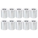 PATIKIL M8アルミスペーサー 10個セット 金属スペーサー アルミニウム製 内径8.2mm×外径16mm×長さ20mm 5/16またはM8ネジボルト用の...