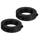 PATIKIL 2個入り シャフトカラー ダブルスプリット 軸カラー セットカラー ロックカラー 内径38mm 外径60mm 幅15mm クランプカラー セット...