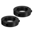 PATIKIL 2個入り シャフトカラー ダブルスプリット 軸カラー セットカラー ロックカラー 内径45mm 外径73.0mm 幅19mm クランプカラー セ...