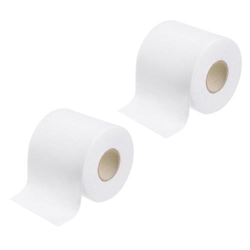 PATIKIL 4 x 66フィートのガラス繊維クロステープ 2枚のポリエステルガラス繊維メッシュテープ ドライ..