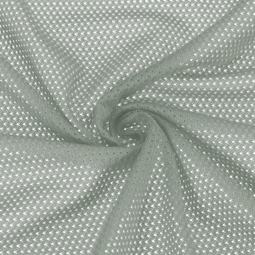 PATIKIL メッシュ生地 幅1.5m x 3.6m ポリエステル100% 無地 弾力性 軽量 速乾 通気性 手芸 ネット衣類 ショッピングバッグ用 シルバー