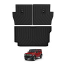 CARVANTA ジムニー ノマド ラゲッジマット AT MT ラゲッジ背もたれカバー トランクマット 2025年4月~現行 Jimny Nomade バックマットJC74W 5ドア ラゲージトレイ ラ・