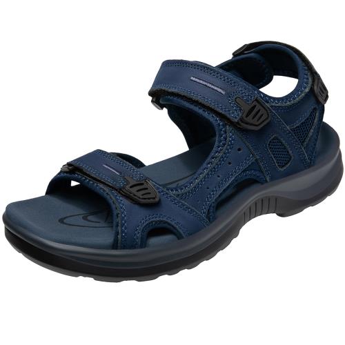 [SOARHOPE] サンダル さんだる メンズ レディース スポーツさんだる 本革 ウォーキングサンダル 夏 通気 軽量 歩きやすい