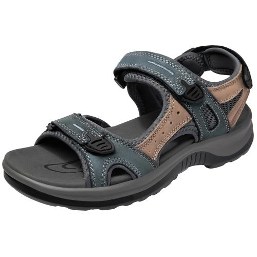 [SOARHOPE] サンダル さんだる メンズ レディース スポーツさんだる 本革 ウォーキングサンダル 夏 通気 軽量 歩きやすい