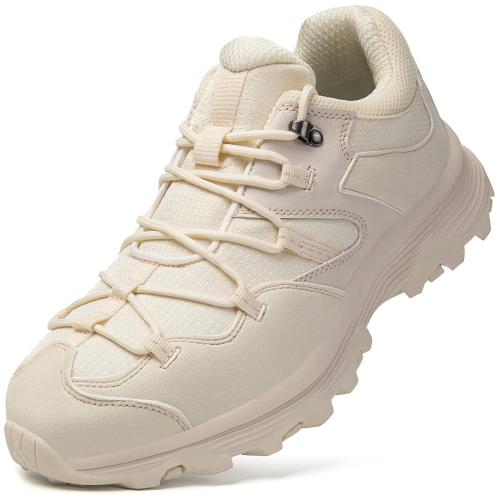 [SOARHOPE] トレッキングシューズ メンズ レディース 登山靴 スニーカー トレイルランニングシューズ ウォーキング ハイキング キャンプ アウトドア ジョギング ローカット 軽量 防滑 初心者 25.5cm